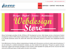 Tablet Screenshot of isharptech.com